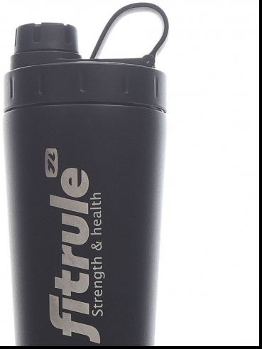 FitRule Шейкер FitRule алюминиевый с крышкой Twist, 700 мл
