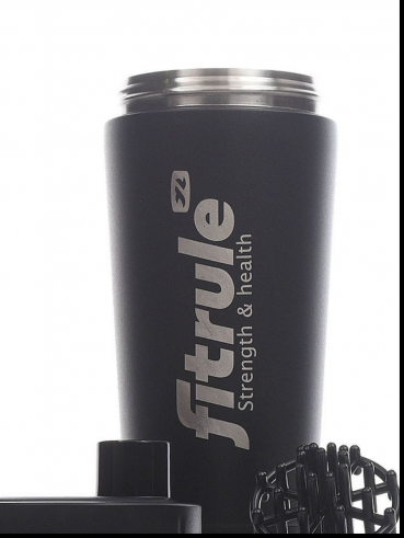 FitRule Шейкер FitRule алюминиевый с крышкой Twist, 700 мл