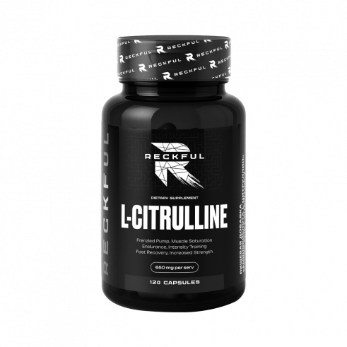 Reckful Amino acid L-Citrulline, Аминокислота L-Цитруллин, 120 капсул