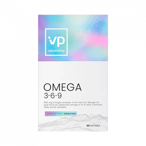VP Laboratory Omega 3-6-9, Омега 3-6-9, 60 капсул