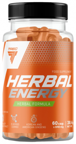 Trec Nutrition Herbal Energy, 60 капсул