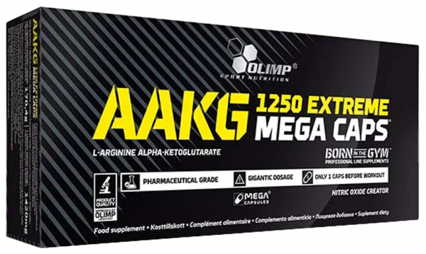 Olimp Sport Nutrition AAKG Extreme 1250 mega caps, 300 капсул