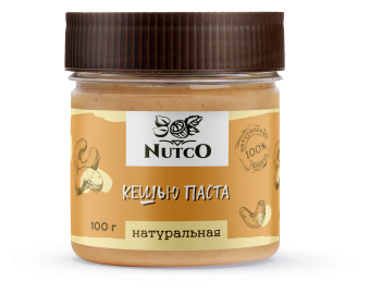 NUTCO Кешью паста натуральная, 100 г