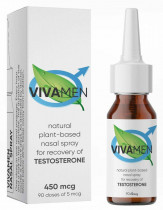 VIVAMEN Spray Natural Testo Booster (mens health libido and potency), 30 мл
