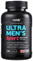 VP Laboratory Ultra Men&rsquo;s Sport Multivitamin Formula, Ультра Менс Спорт Мультивитамин Формула, 180 капсул