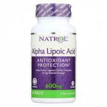 Natrol Alpha Lipoic Acid 600 мг, 45 таб