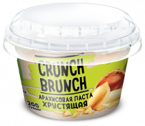 Crunch-brunch АРАХИСОВАЯ ПАСТА Хрустящая, 200 г